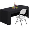 TC LUDUAN 24 x 48 inch Rectangle Fitted Open Back
