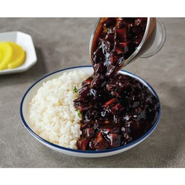 Jjajang Korean Chinese Black Bean Sauce For Rice, Noodle 100g(3.5oz) - Ready Meal (100g, 1)