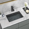 Sarlai Undermount Bathroom Sink - 21 x 15 inch Rectangular