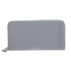 VALENTINO Soho Zip Around Wallet Perla, gray, Contemporary