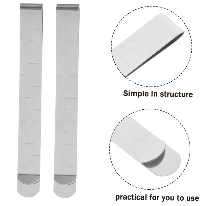 Operitacx Garment Quilting Clip Measuring Knitting Clamp Sewing Clip for