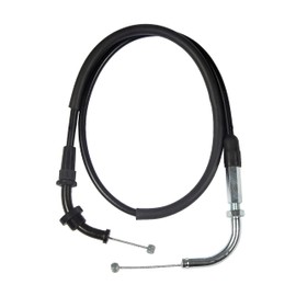 MOTOMASTER Motorcycle Throttle Cable A (PULL) Compatible with Suzuki GSX 400 FE Katana (1981-1983) / 58300-33401