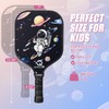 Qyntelix Kids Pickleball Paddle - Astronaut Galaxy Pickleball Paddle, Lightweight