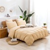 Janlive Washed Cotton Duvet Cover King Ultra Soft 100% Cotton