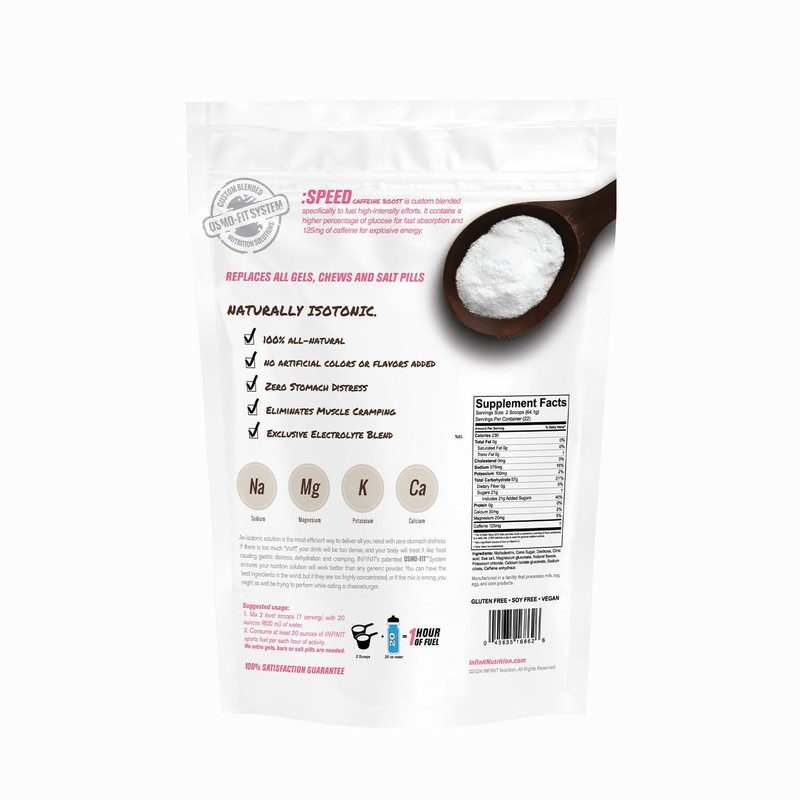 Infinit Nutrition Speed High Intensity Fuel Caffeine Boost