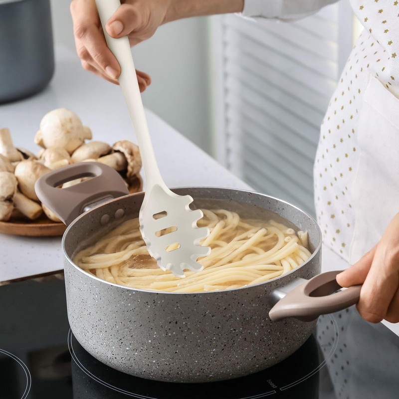 oannao Silicone Kitchen Utensils Set, 600°F Heat Resistant Silicone Cooking