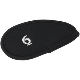 Daiya Golf Iron Cover 411, Sold Individually, Black [6] HC-411