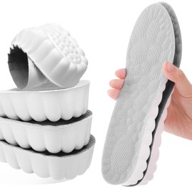 2 Pcs Height Increase Insoles Soft Memory Foam Shoe Insoles for Men and Women,Comfort Heel Lift Insoles,Breathable,Shock Absorption,Heel Cushion(Black 2.5CM,5.5-6.5)