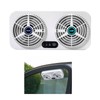 2.4V 5W Car Ventilation Fan USB Interface Portable 3 Speeds