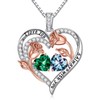 TINGN Gift for Women - 925 Sterling Silver Heart Pendant
