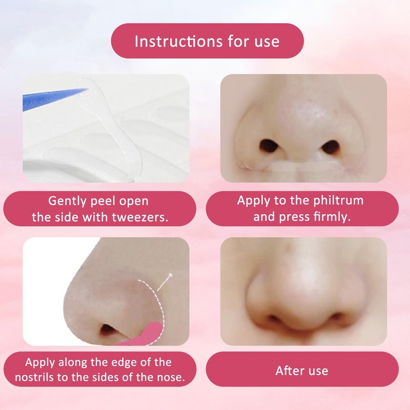 EKIND Pack of 30 Nose Orthopedic Strips with Invisible Breathable