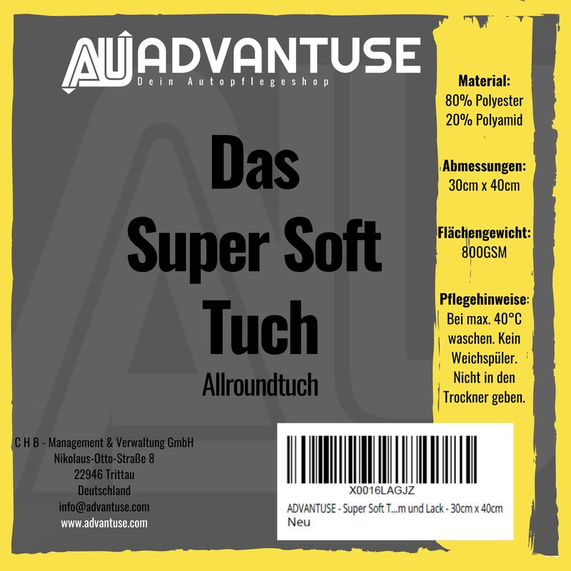 ADVANTUSE Wax Sets (Soft 99 White Wax 350 g +