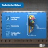 STONE REEF Allen Wrench Set 13 Pieces [T6-T50 mm] Hexagonal