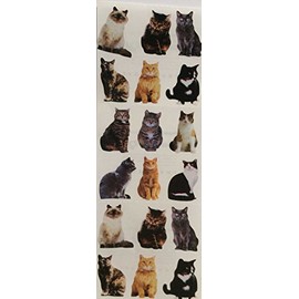 Mini Cats Stickers - 6 Sheets