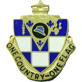 178th Infantry Unit Crest (One Country - One Flag)