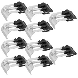 10 PCS Kitchen Sink Fixing Clips Undermount Clip Kitchen Sinks Fixing Clip Repair Hardware Clips Fastener Support for Kitchen Bathroom Shower Room