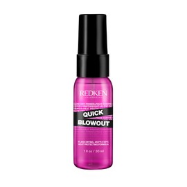 Redken Redken Quick Blowout Heat Protection Spray for All Hair Types | Reduces blow dry time | Blowdry spray, 1.0 fl. oz.