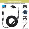 Beufee 360 Controller USB 4Pin Gamepad Cable Replacement with Breakaway