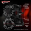 6x135 Wheel Spacers 32mm - 6 Lug CNC Machined Hubcentric