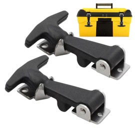 Hood Catch Latches | Flexible Rubber Drawer Latch | Flexible T-Shaped Drawer Latch for Coolers, Boats