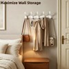 Coat Rack Wall Mount, Heavy Duty Coat Rack Hooks for