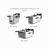 Lacor - R69135A - Ergo Frying Basket, 18/10 Stainless Steel,