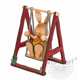 Drechslerei Kuhnert GmbH Stupsi on Wooden Swing, Childish, Brown, Polished