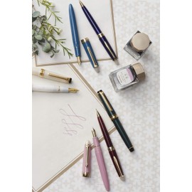 Sailor Fountain Pen, Shiki-ori Fountain Pen, Moonlit Water, Cherry Blossoms, Fine Point 11-0558-201