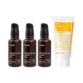 마녀공장 비피다 인퓨젼샷 앰플 1Dx 50ml x3 + 메디필 비건 콜라겐 클렌징폼 120ml Witch Factory Bifida Infusion Shot Ampoule 1Dx 50ml x3 + Medifil Vegan Collagen Cleansing Foam 120ml