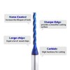 JXYUSXHJ VIC004 CNC Router Bit 3 Flutes Spiral Solid Carbide