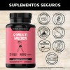 Multi Vitaminico Para Mujer Contiene Goji, Bilberry, Mangosta, Magnesio, Biotina,