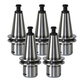 TUMAN Pro 5PCS/Lot ISO20 ER20-35L Balance Collet Chuck G2.5 30000RPM CNC Stainless Steel Tool Holder with Pull Stud Milling Lathe Fit for CNC Engraving Machine and Milling Lathe Tool