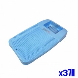 Medium Colored Washboard with Soap Holder (3-Pack) Pre-wash