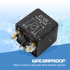 Zreneyfex 12V DC 120 Amp Relay Switch Split, 4 Terminal