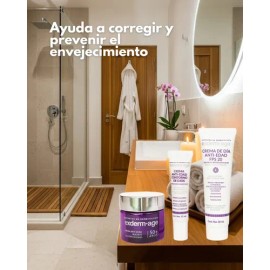 Kit Exderm Age Antiedad Crema Dia Noche Contorno Ojos