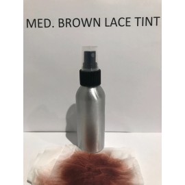 Crown Care Hair Products Medium Brown Tint Spray for Lace Closures, Wigs and Frontals