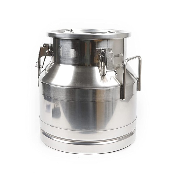 MuChaIOAK 304 Stainless Steel Milk Can Large 12L-60L Capacity Milk