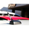 iJDMTOY 3-Inch Black/White Union Jack Theme Short Antenna Compatible with