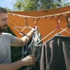 ORIGER OutdoorHolic Folding Hanger Outdoor Carabiner Folding Aluminum Lightweight Compact