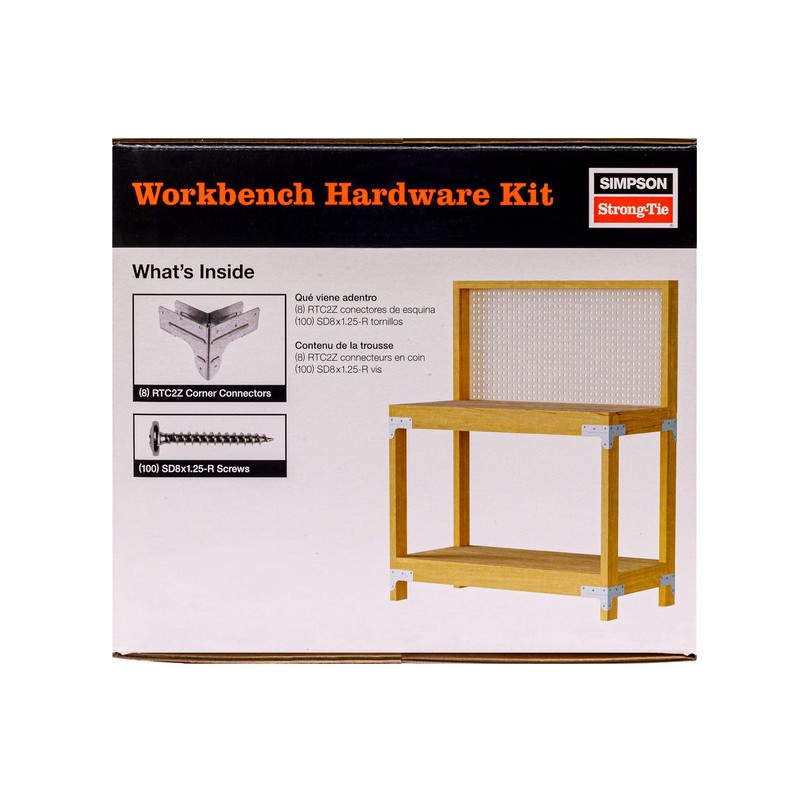 Simpson Strong-Tie WBSK WBSK Workbench and Shelving Hardware Kit