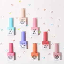 Very Good Nail Berry Good Nail Skin Color Syrup Gel 8-piece set / 베리굿네일 스킨컬러 시럽젤 8종 세트