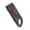Hand Crank Solar Powered Rechargeable Flashlight Mini Solar Flashlight for