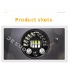 JESUO PAIR 7" inch Round LED Headlights High/Low Beam For