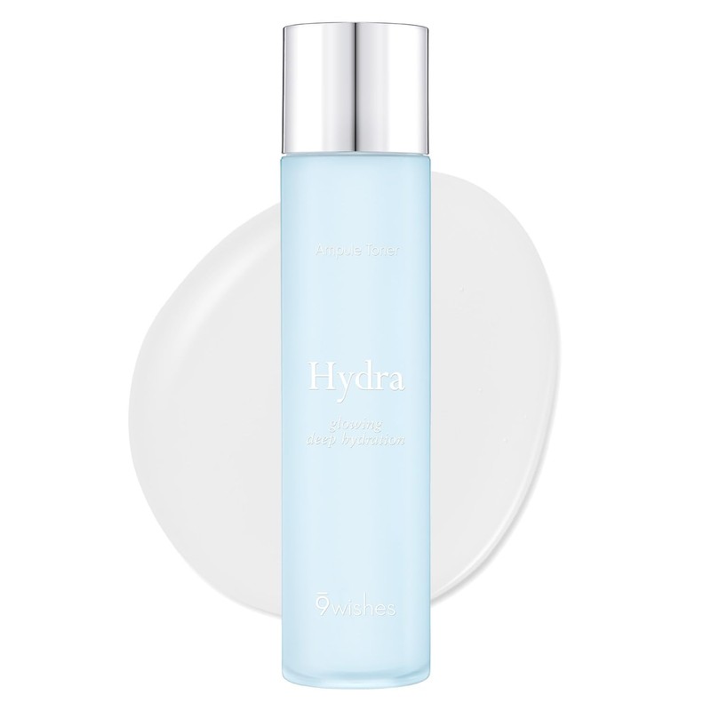 [9wishes] Hydra Ampule Toner 5.1Fl. Oz, 150ml Powerful Hydration with