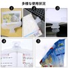 lingzaling Book Clips, Stationery, Set of 2, Textbook Clips, Ukan
