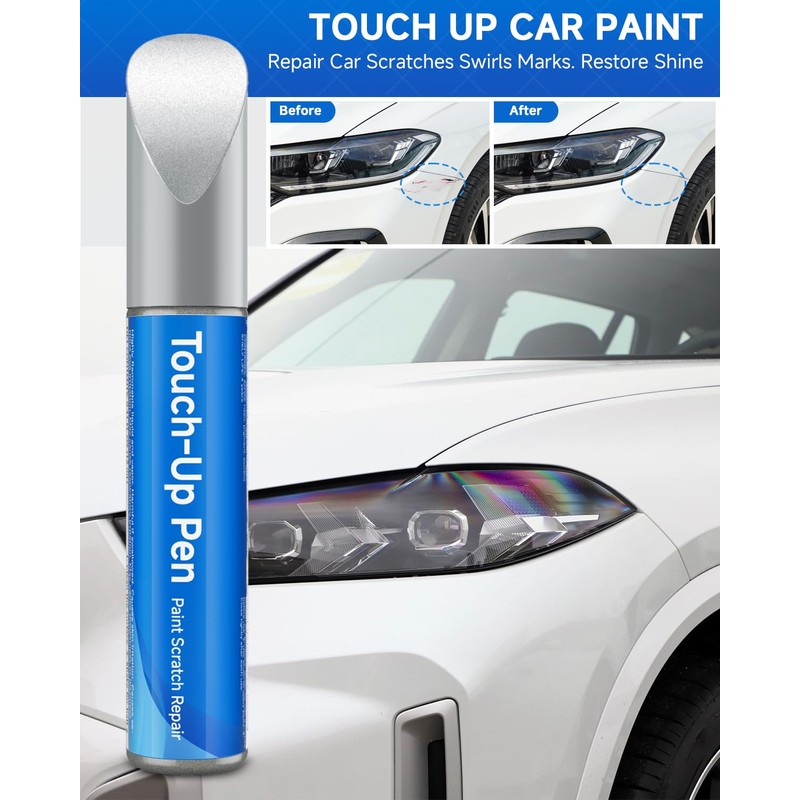 RSACET LD5C/D7 Cornflower Blue Touch Up Paint Compatible with Volkswagen