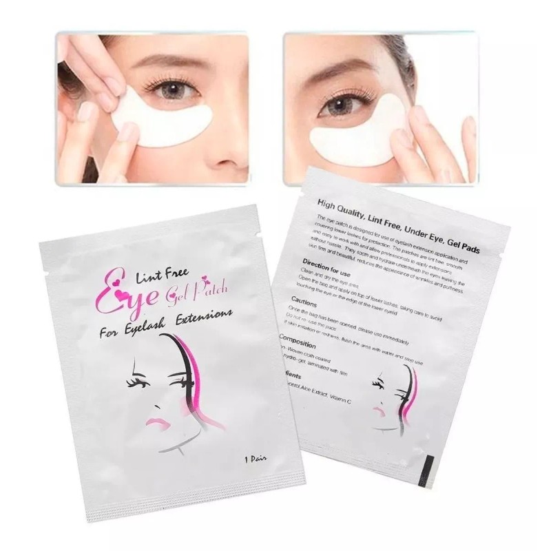 Universo en Linea Parches De Gel Estenciones Pestañas Aloe Vitamina