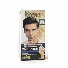 Bigen Tinte en Crema, One Push Tono Negro Natural Negro Natural