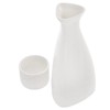 Tosnail 7 Pieces Ceramic Japanese Sake Set, 1 Serving Carafe