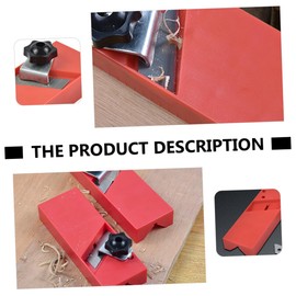 LALAFINA Woodworking Chamfer Plane Set Multi-functional Trimming Tool for Carpenters 45-Degree Edge Beveling Includes Blades for Home Improvement and DIY Projects